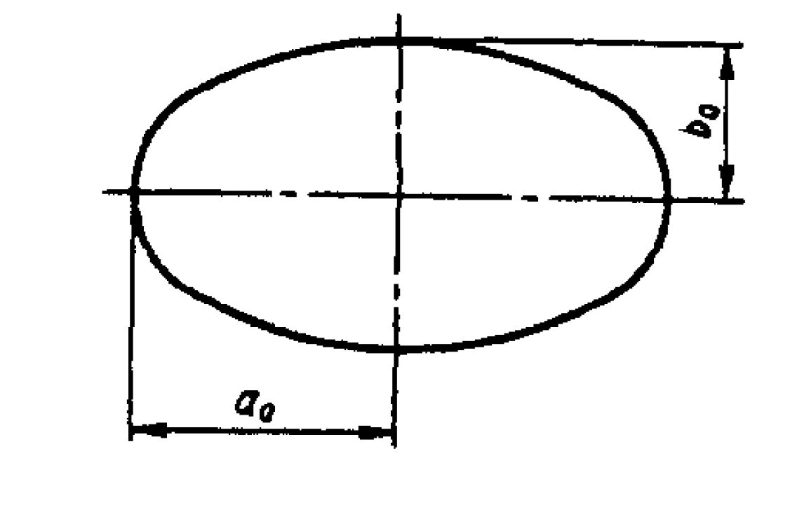 Elliptical pipe