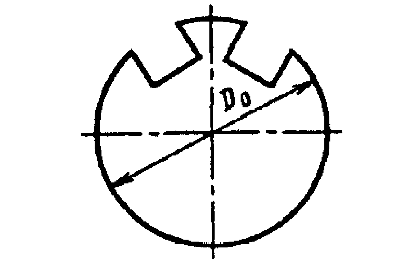 Round pipe with two groove